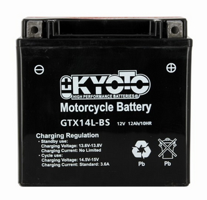 kyoto gtx14l-bs ytx14l-bs harley-davidson xl 1200 c sportster custom 2010 2011