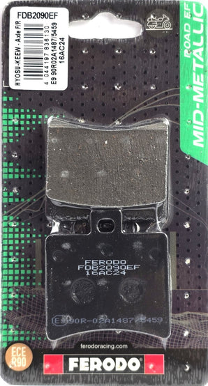pastiglie freno posteriori ferodo fdb2090ef hyosung gt 250i naked dal 2013