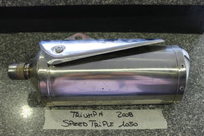 marmitta terminale sinistra triumph speed triple 1050   silencer