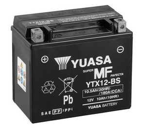 batteria yuasa ytx12-bs btx12-bs aprilia scarabeo 125 light 2008 2009 2010 2011