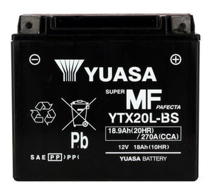 batteria yuasa ytx20l-bs can am maverick 1000 xxc  2014 2015