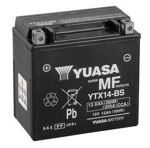 yuasa ytx14-bs btx14-bs suzuki lt a 400 kingquad asi 4wd dal 2008 al 2021