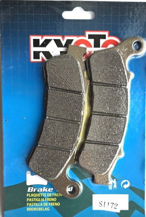pastiglie freno anteriori kyoto s1172 honda sh 125 i d etrier 3 pistons