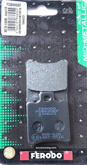 pastiglie freno anteriori ferodo fdb680ef macal 50 flash     1999 >