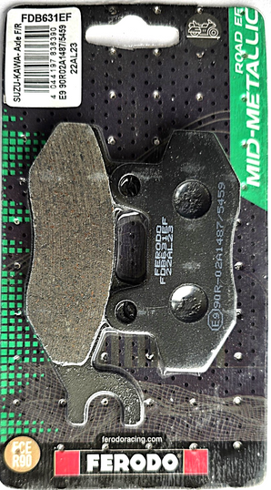 pastiglie freno posteriori ferodo fdb631ef kawasaki kle 300 versys x 2023